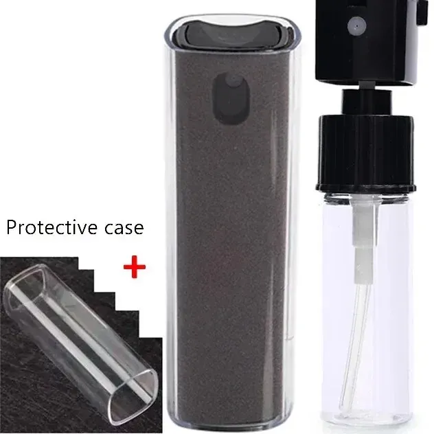 Nettoyant d'écran 2 en 1 avec vaporisateur et lingettes en microfibre pour iPhone, Samsung et Xiaomi, smartphones, tablettes et ordinateurs 7
