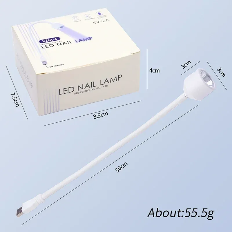 Mini sèche-ongles UV LED pliable à branchement USB pour vernis gel 3
