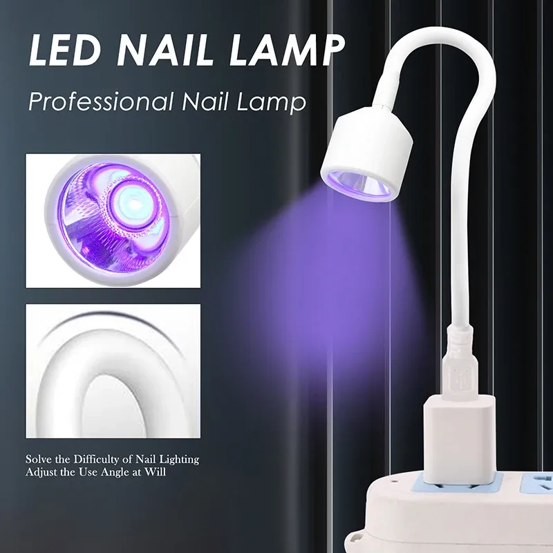 Mini sèche-ongles UV LED pliable