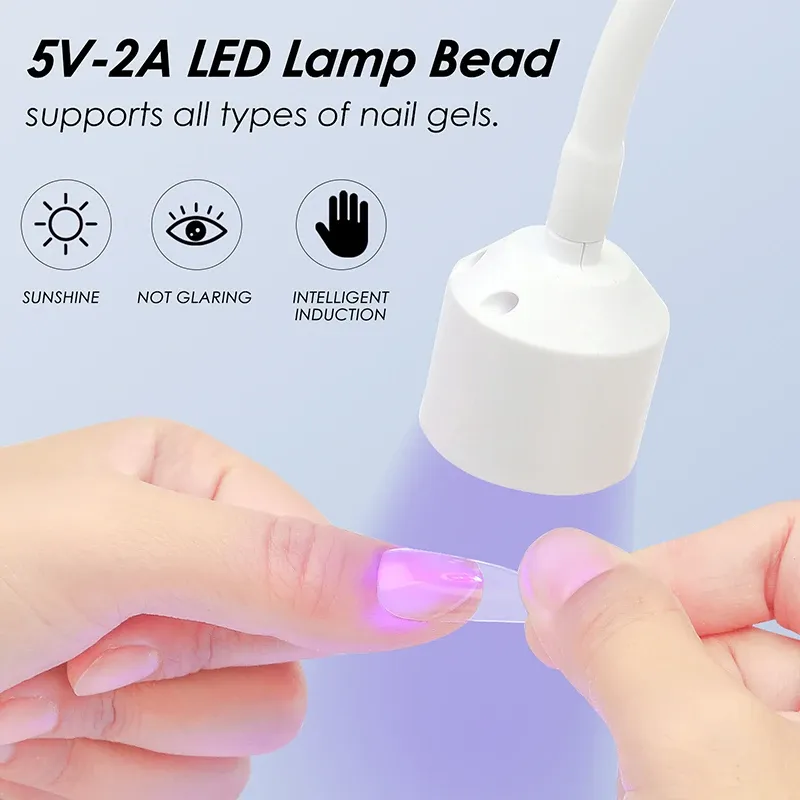 Vue détaillée du sèche-ongles UV LED