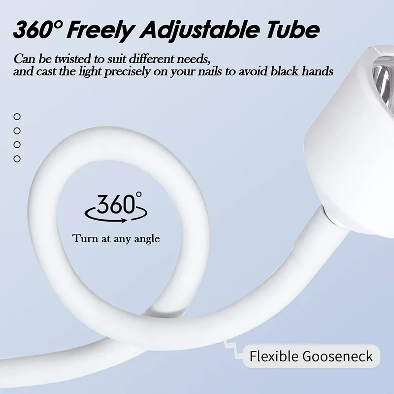 Lampe de manucure pliable