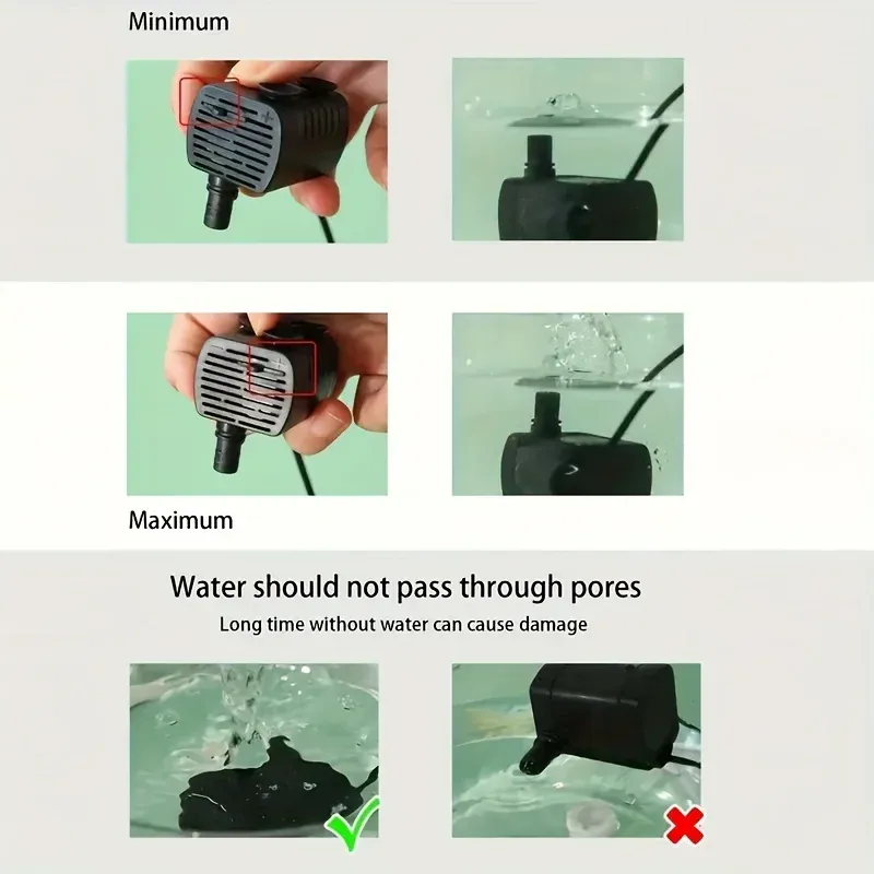 Fontaine d'eau électrique silencieuse USB 1 L pour animaux de compagnie, distributeur d'eau automatique pour chat avec filtre 6