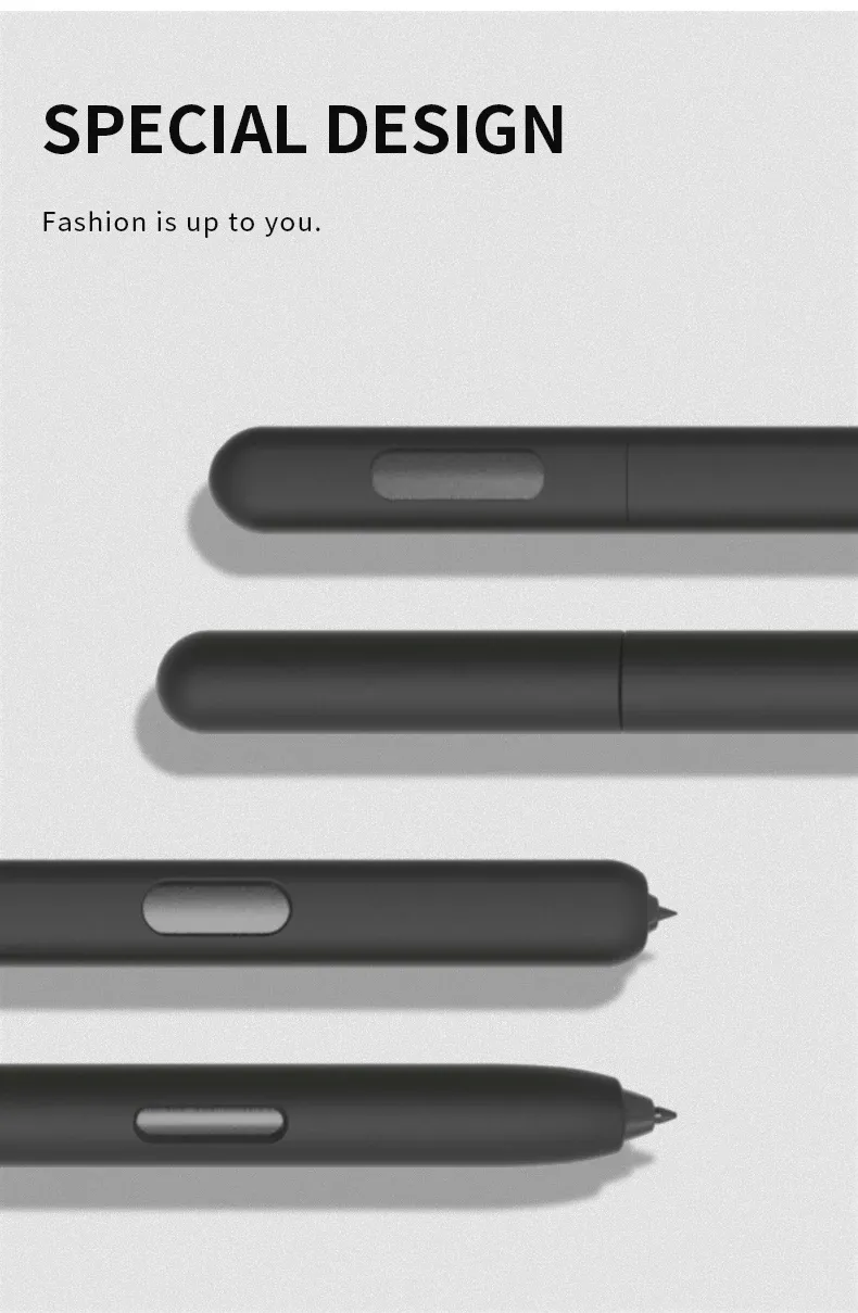 Étui à stylet avec protection antidérapante