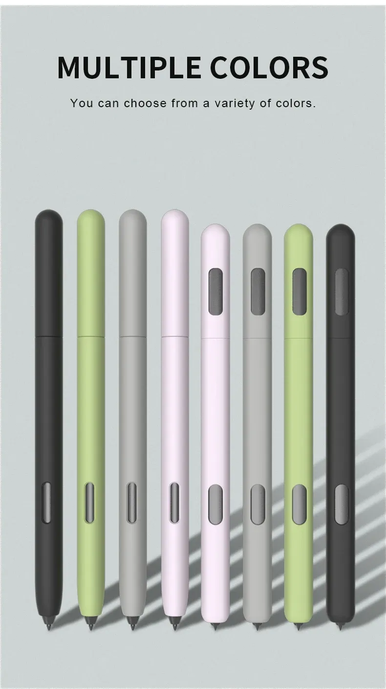 Étui à stylet vue de côté avec fixation magnétique