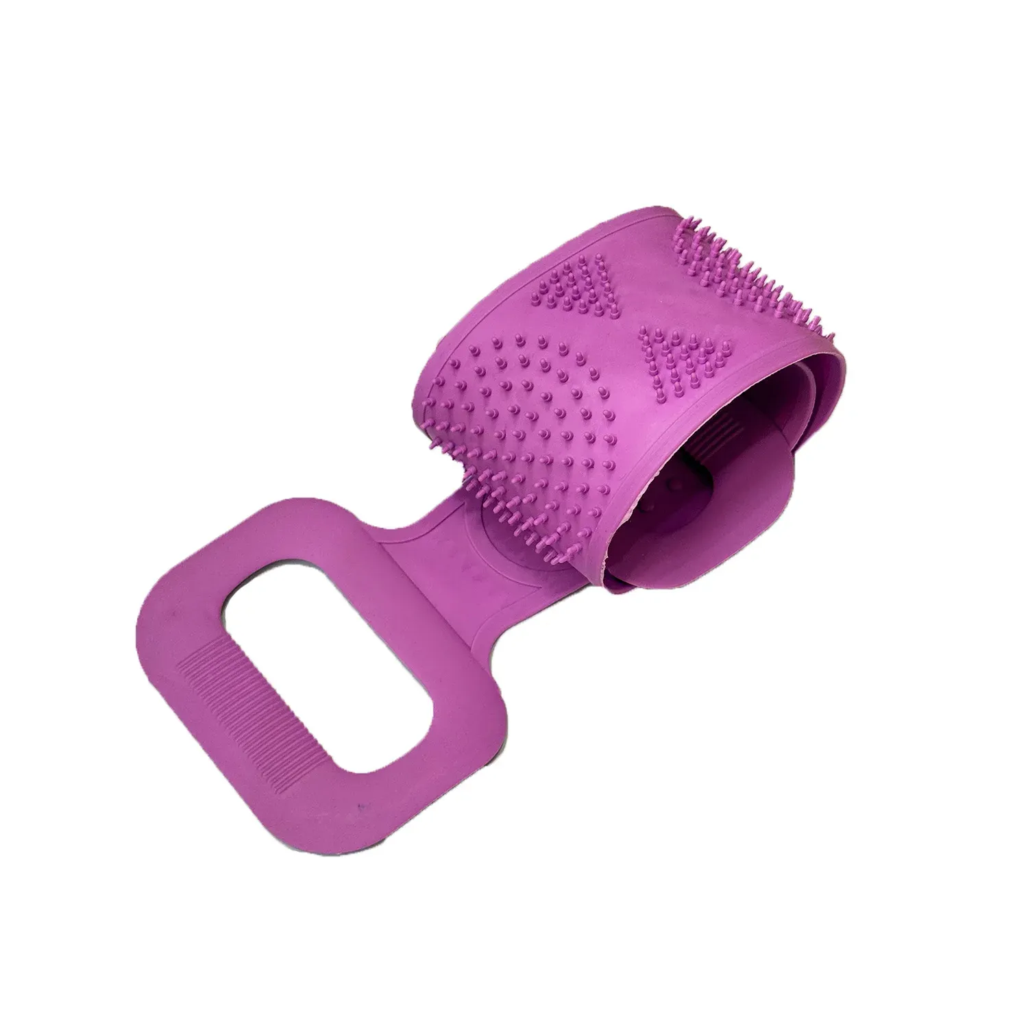 Éponge exfoliante double face en silicone pour le corps, unisexe, pour le dos, le bain et le nettoyage de la peau 7