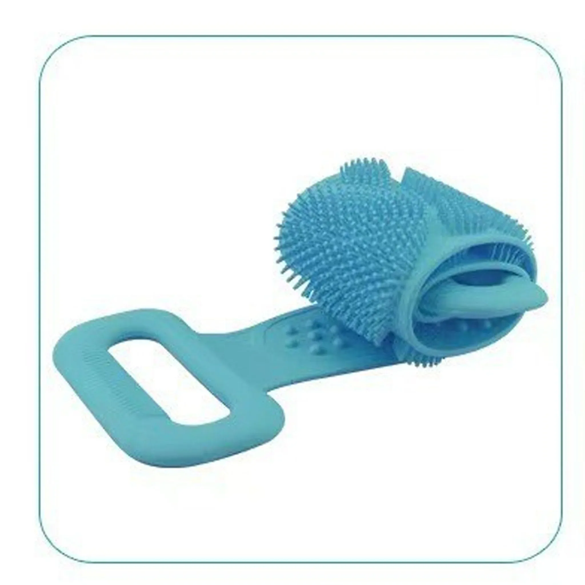 Éponge exfoliante double face en silicone pour le corps, unisexe, pour le dos, le bain et le nettoyage de la peau 8