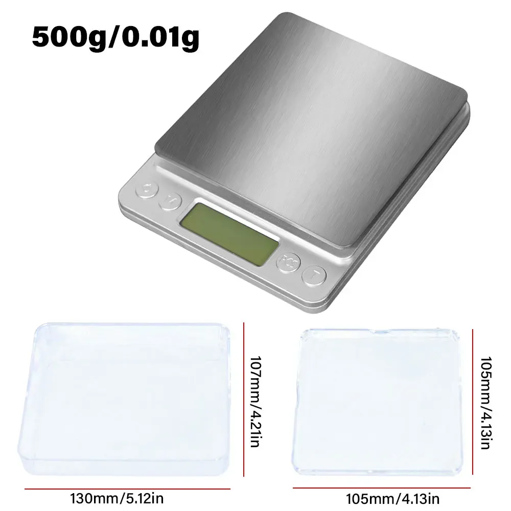 Balance électronique numérique 500 g / 0,01 g et 3 kg / 0,1 g à écran LCD, pour bijoux et cuisine 8