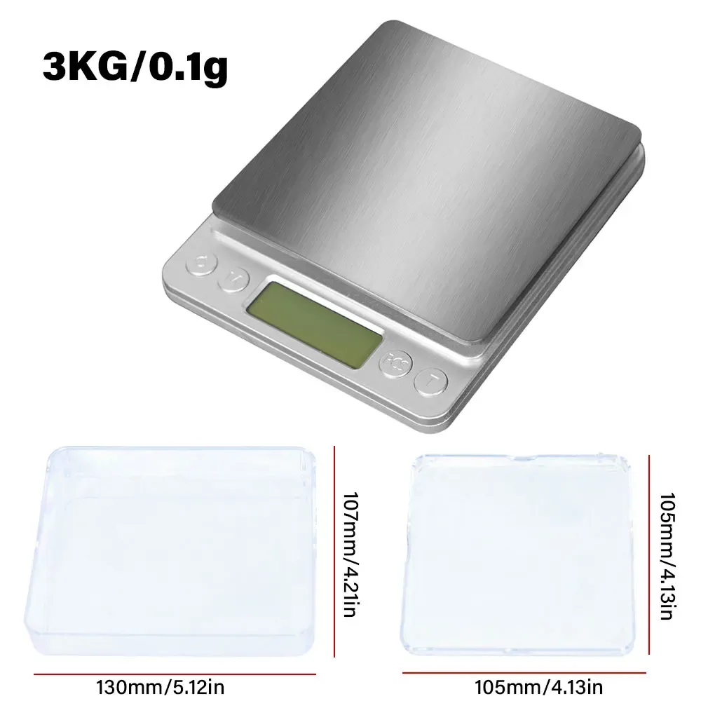 Balance électronique numérique 500 g / 0,01 g et 3 kg / 0,1 g à écran LCD, pour bijoux et cuisine 7