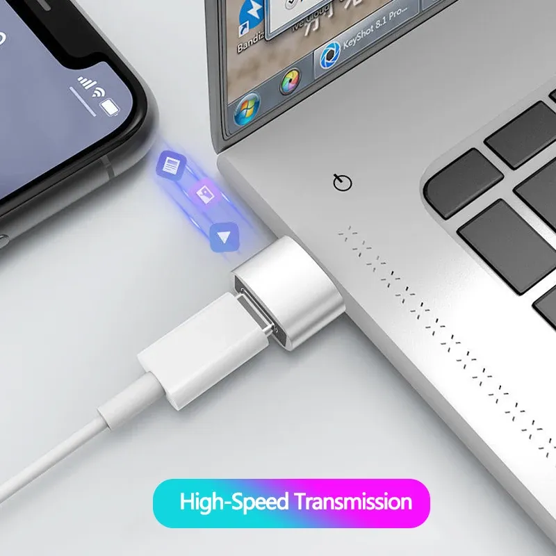 Adaptateur USB 3.0 Type-C vers USB 2.0, convertisseur mâle vers femelle, pour smartphone 4