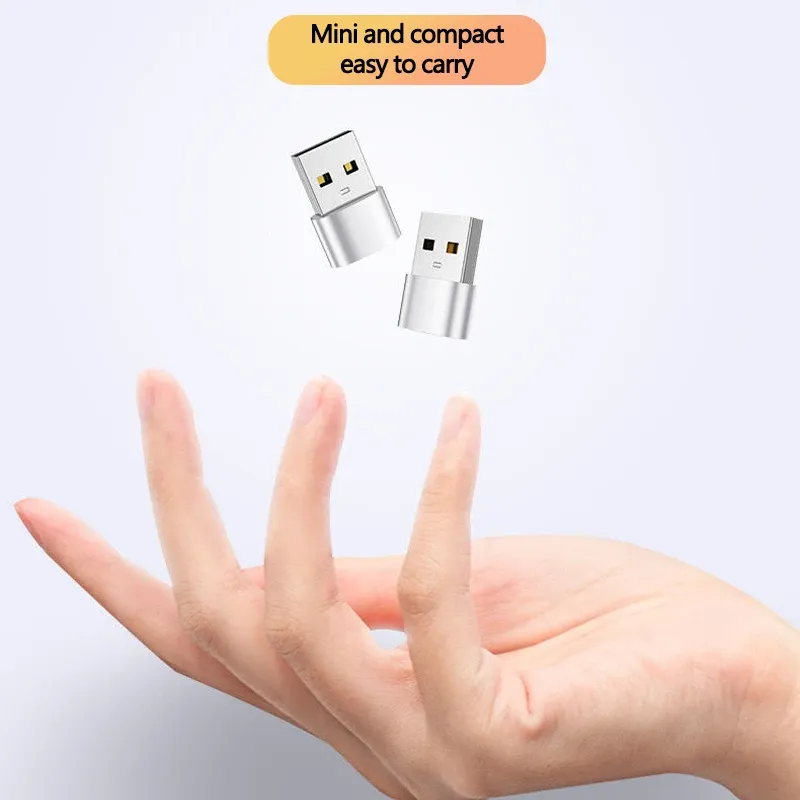 Adaptateur USB 3.0 Type-C vers USB 2.0, convertisseur mâle vers femelle, pour smartphone 6