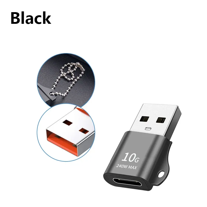 Adaptateur USB 3.0 Type-C vers USB 2.0, convertisseur mâle vers femelle, pour smartphone 24