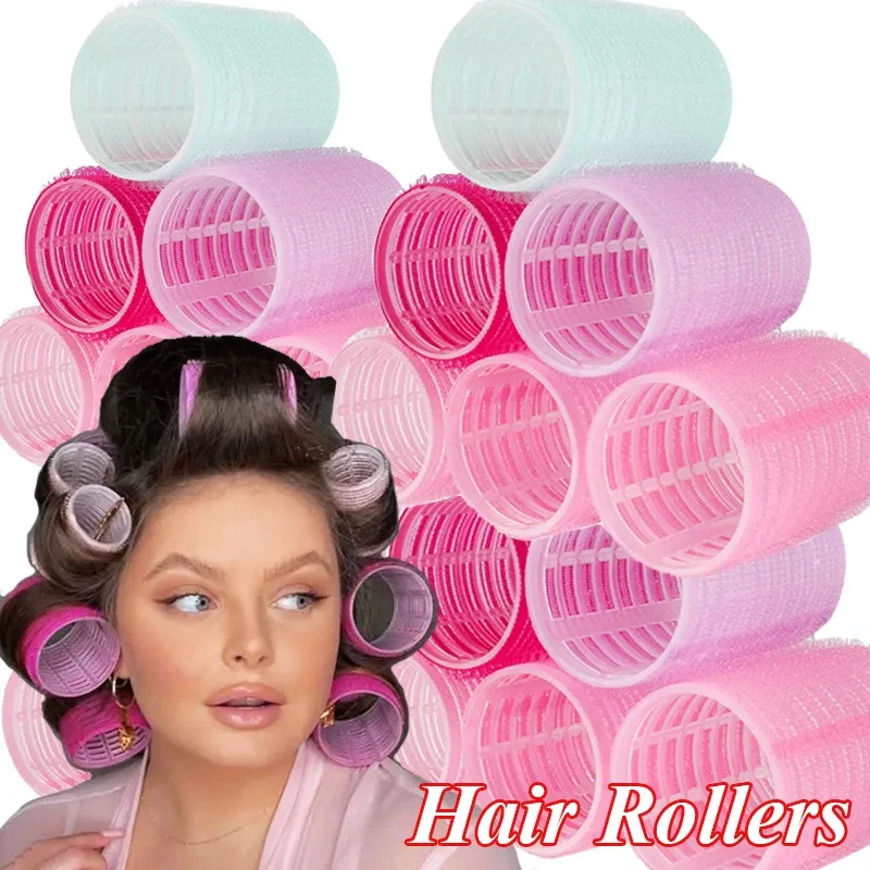 Bigoudis auto-agrippants sans chaleur pour femmes, accessoire de coiffure 1