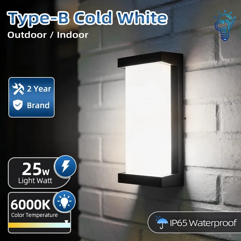 Le title is already in French, so I'll produce a clean, professional version without the keyword stuffing.

Applique murale LED extérieure étanche IP65, éclairage pour porche et balcon, 85-220 V 11