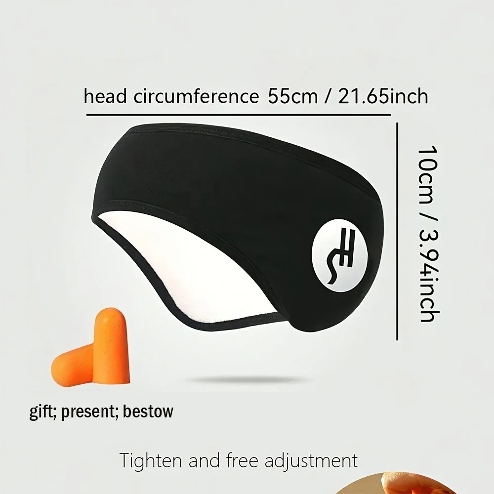 Masque de sommeil en peluche, vue de détail