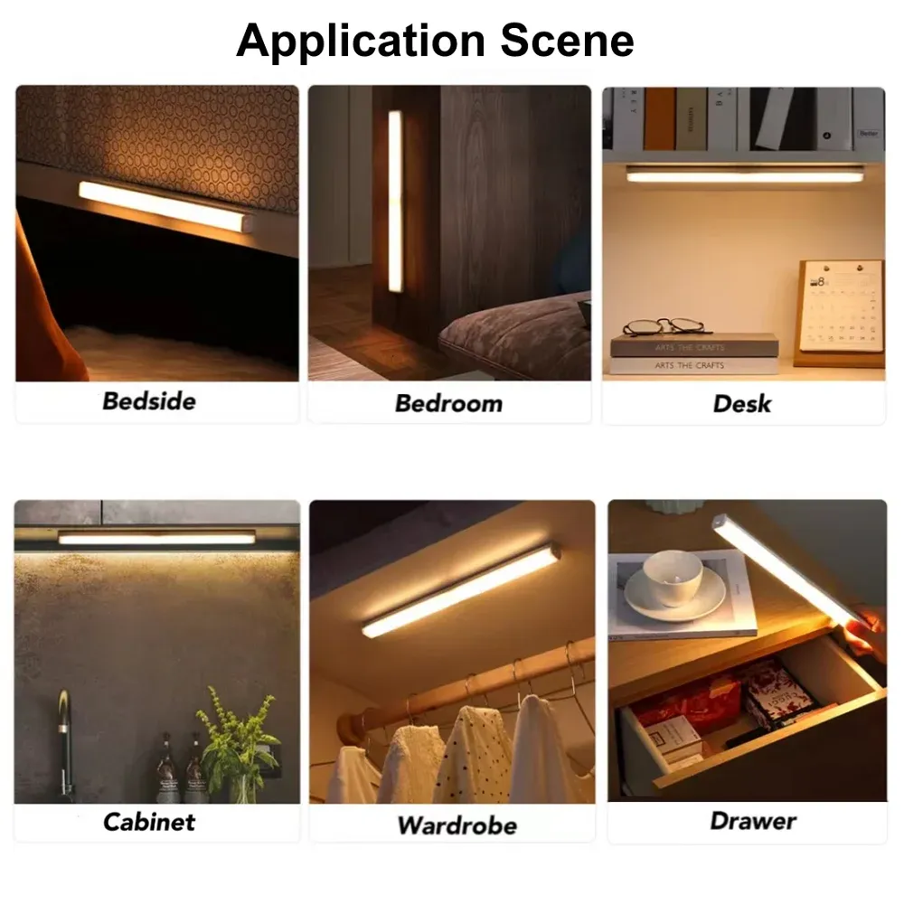 Détail de la barre LED avec capteur de mouvement