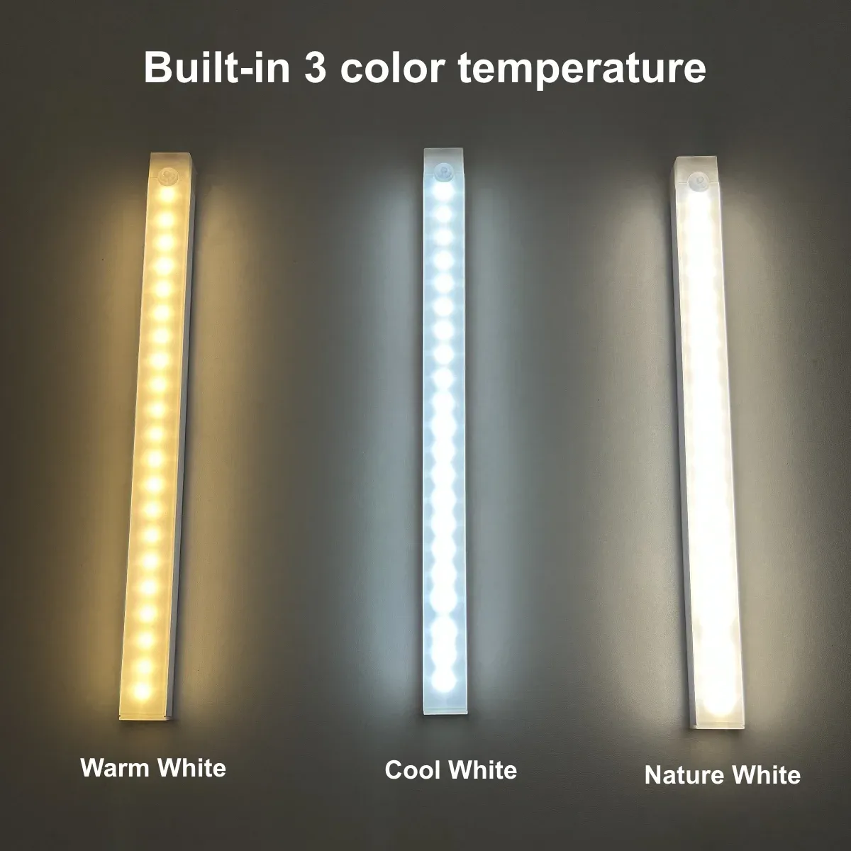 Ambiance douce créée par la barre LED