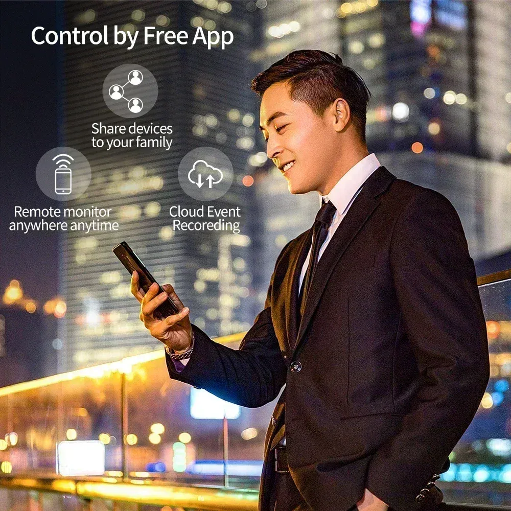 Surveillance à distance depuis l'application