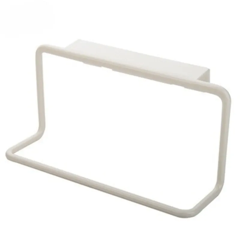 Organisateur de salle de bain, porte-serviettes, porte d'armoire, cuisine, salle de bains, porte-serviettes unipolaire, articles divers en plastique, cintre de chiffon, barres à serviettes 10