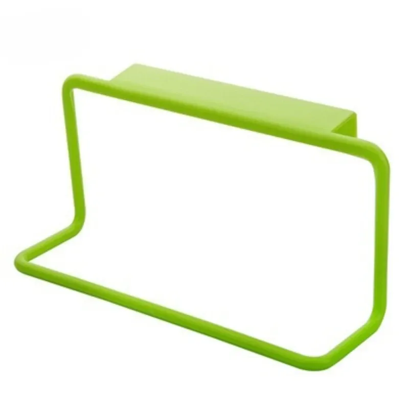 Organisateur de salle de bain, porte-serviettes, porte d'armoire, cuisine, salle de bains, porte-serviettes unipolaire, articles divers en plastique, cintre de chiffon, barres à serviettes 8