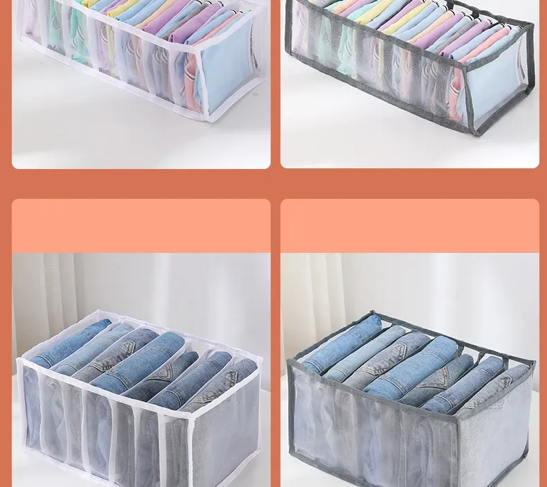 Organiseur de tiroir dans une armoire