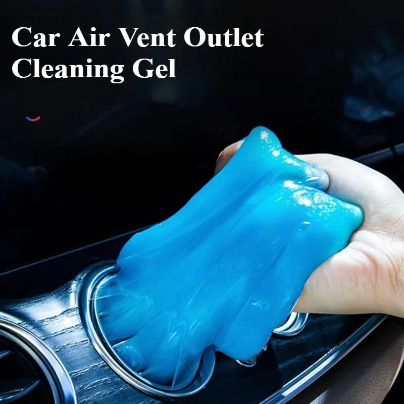 Gel de nettoyage pour voiture, gel magique anti-poussière pour intérieur d'ordinateur et clavier, outils de nettoyage pour habitacle