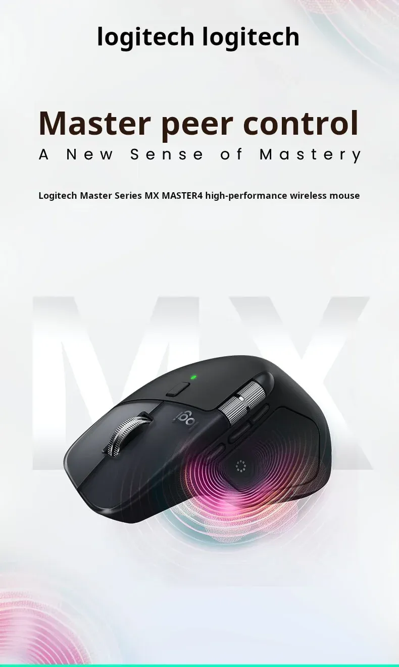 Vue d'ensemble de la souris Logitech MX Master 4