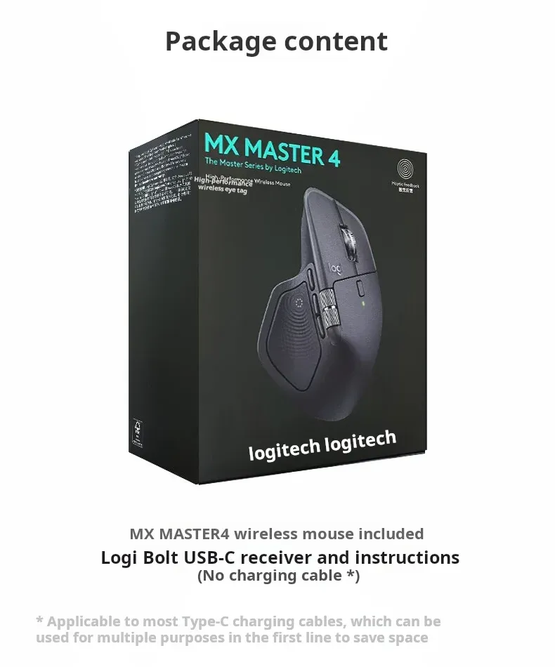 Logitech MX Master 4, souris de bureau premium