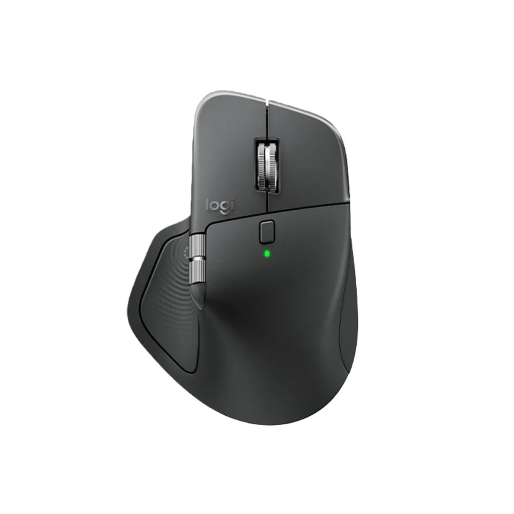 Souris sans fil Bluetooth Logitech MX Master 4, silencieuse, noir graphite, avec récepteur sans fil 8
