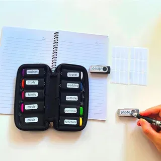 Étui de rangement USB, vue rapprochée