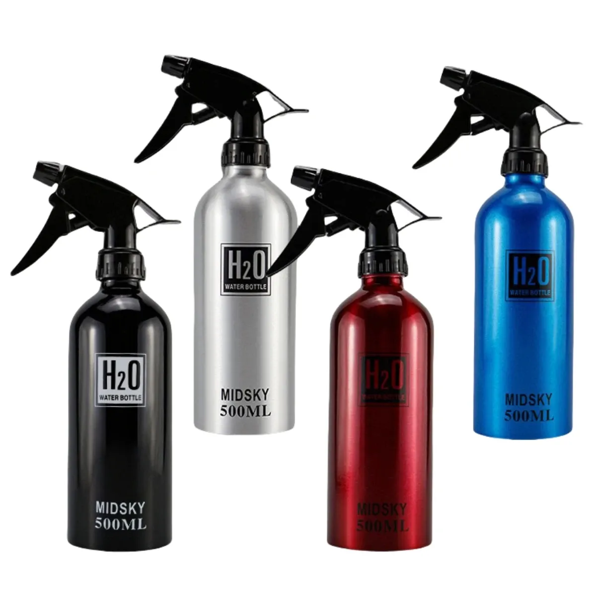 Vaporisateur rechargeable 500 ml, bouteille vide pour salon de coiffure 6