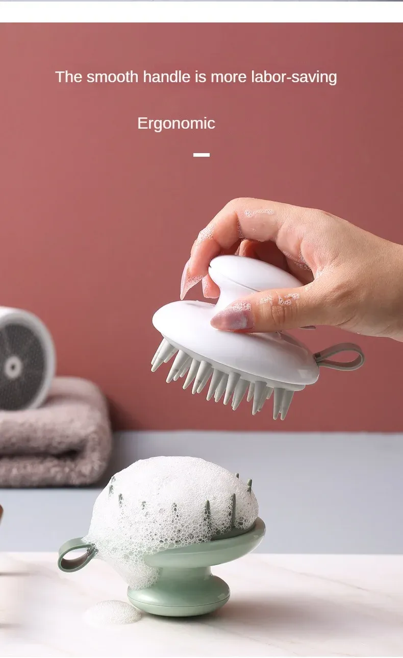Brosse de massage, vue détaillée des poils