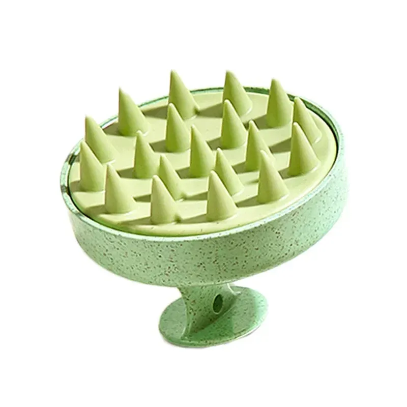 Brosse de massage du cuir chevelu en silicone, brosse à shampoing pour le corps, peigne de lavage des cheveux, brosse de massage pour bain et douche spa 19