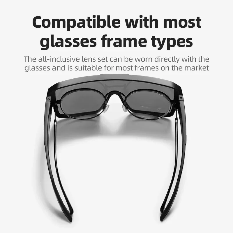 ROCKBROS – Lunettes de soleil polarisées pour le cyclisme, protection UV400, compatibles avec verres correcteurs, running et pêche 3