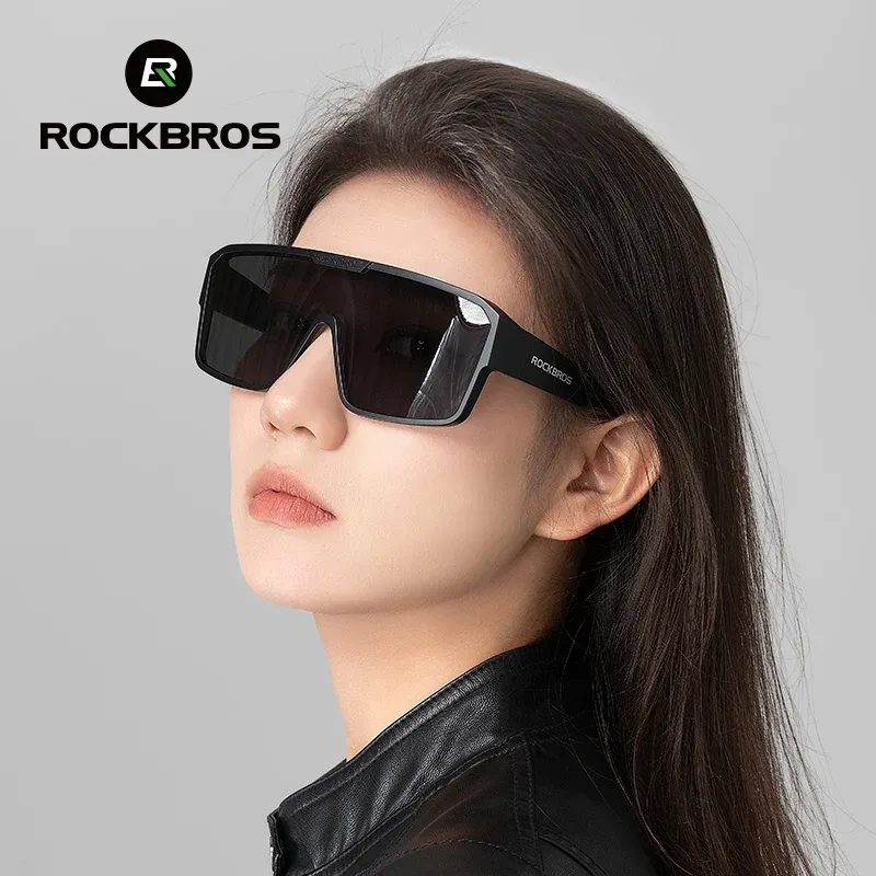 ROCKBROS – Lunettes de soleil polarisées pour le cyclisme, protection UV400, compatibles avec verres correcteurs, running et pêche 6