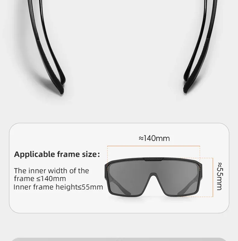 Lunettes ROCKBROS, style sportif