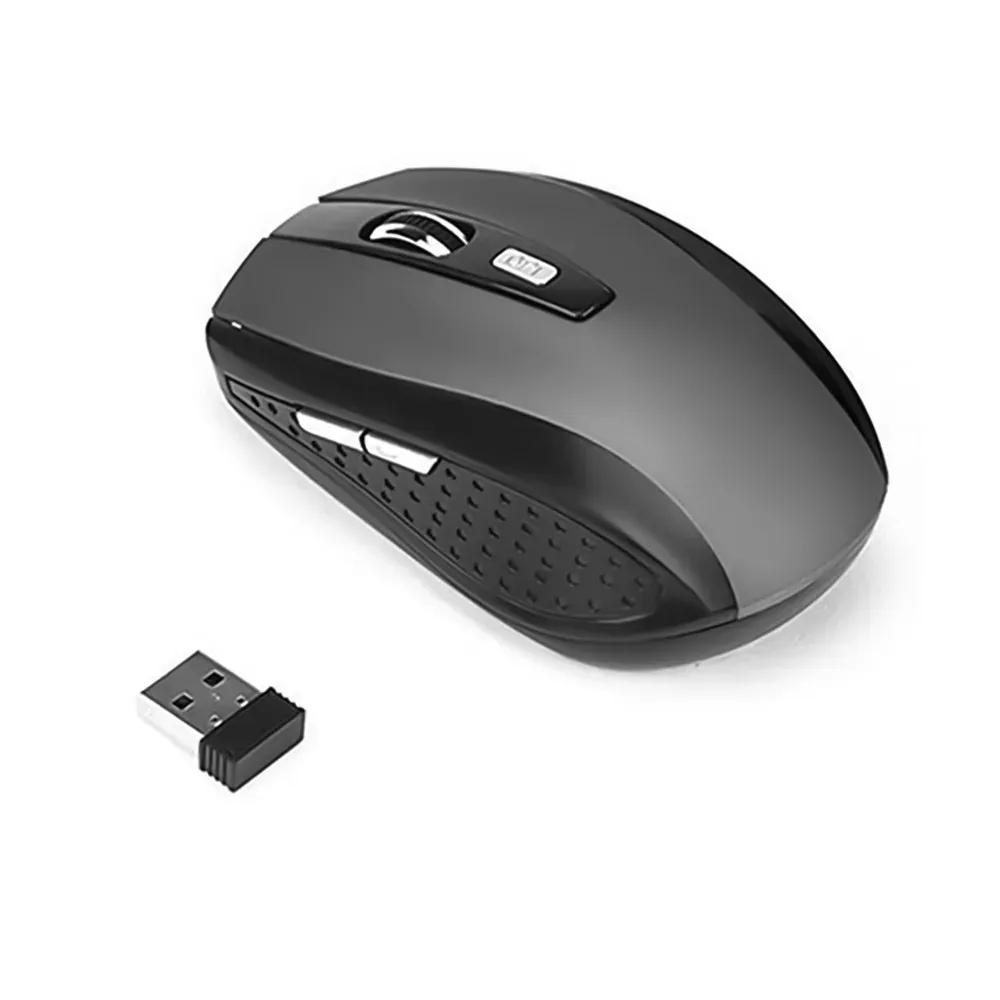 Souris sans fil en usage