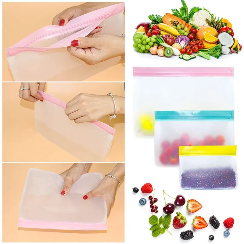 Sacs de conservation pour viandes et poissons