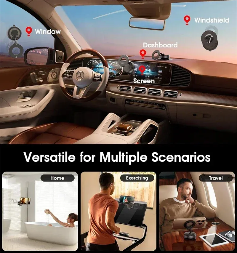 Ventouse mécanique du support de téléphone