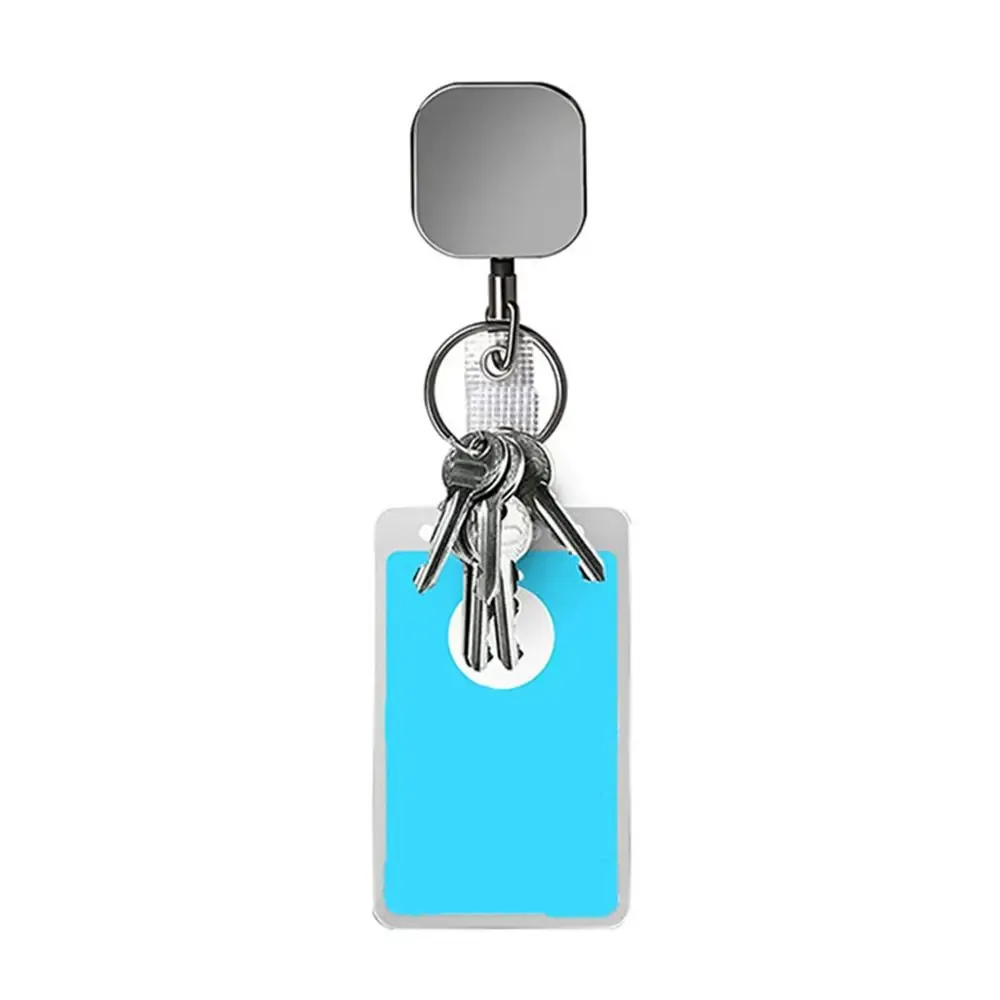 Porte-badge rétractable en métal, utilisation quotidienne