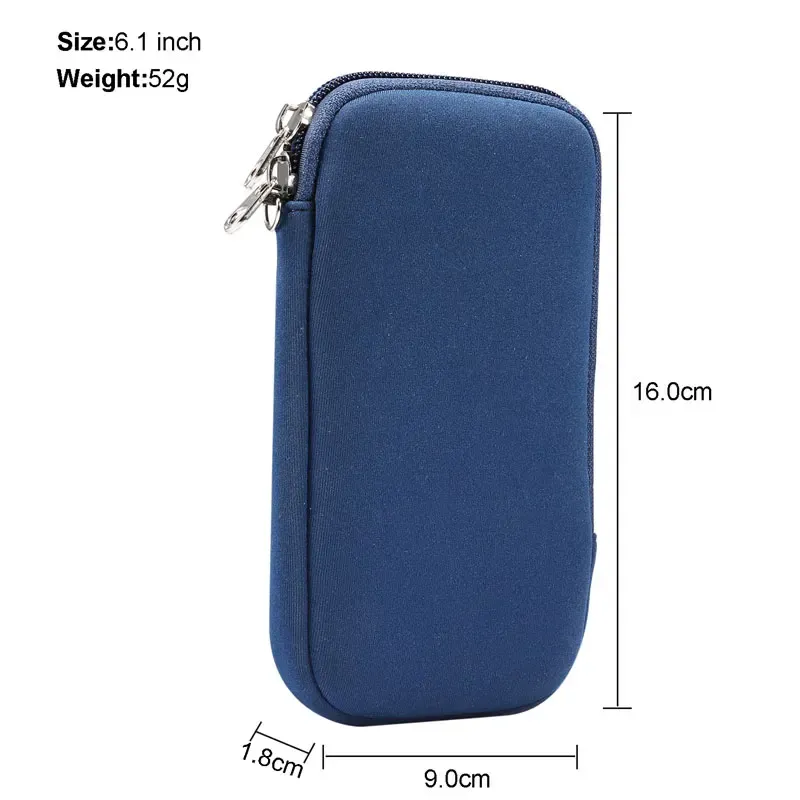 Pochette pour smartphone, détail de compatibilité