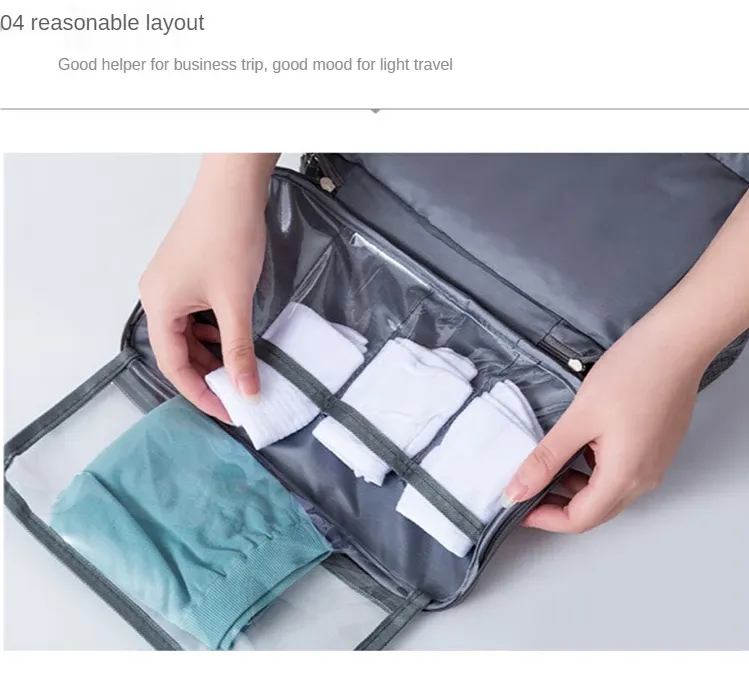 Tissu imperméable de l'organisateur de voyage