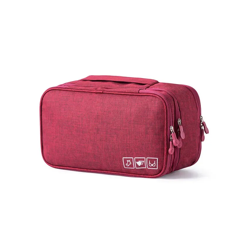Sac de rangement de voyage pour soutien-gorge, sous-vêtements, chaussettes et accessoires 12