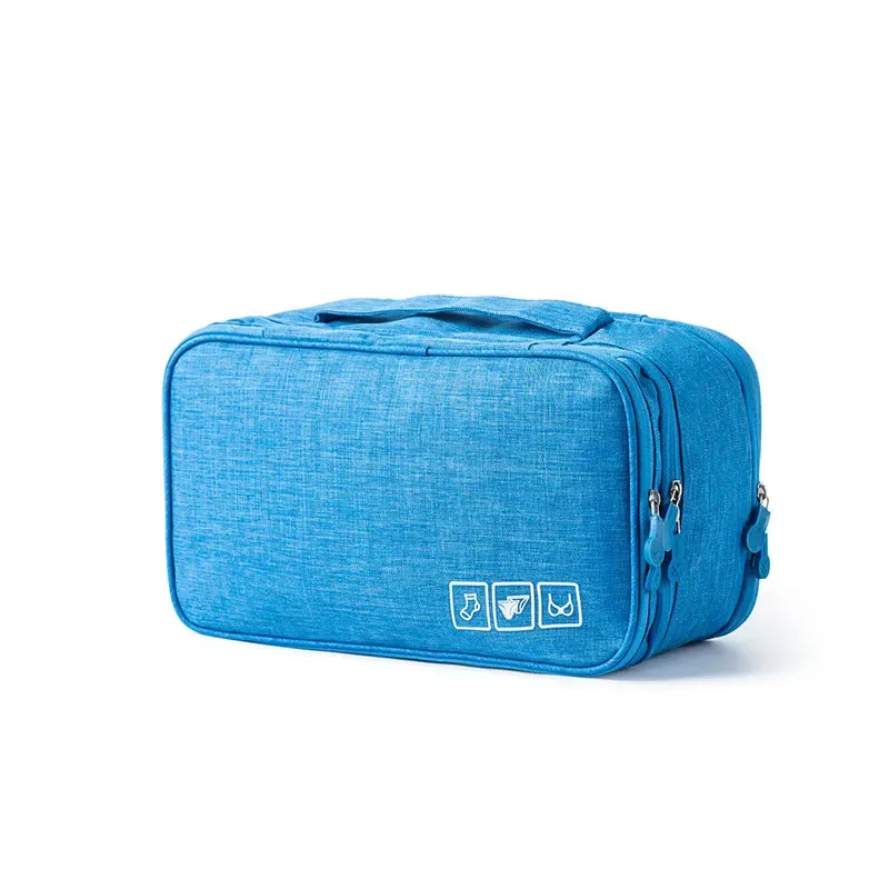 Sac de rangement de voyage pour soutien-gorge, sous-vêtements, chaussettes et accessoires 11