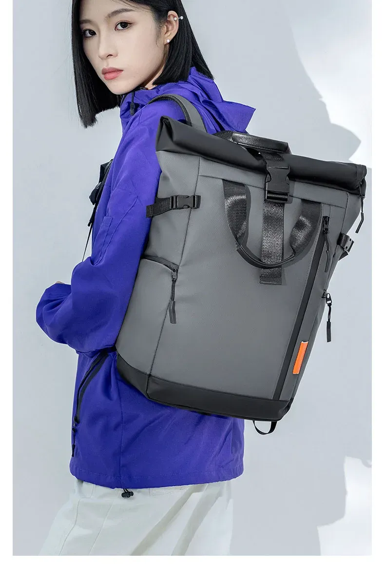 Sac à dos en situation réelle