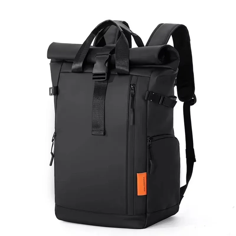 Sac à dos de voyage pour homme 15,6 pouces, étanche, pour ordinateur portable, idéal pour le camping, la randonnée et les déplacements professionnels ou scolaires 7