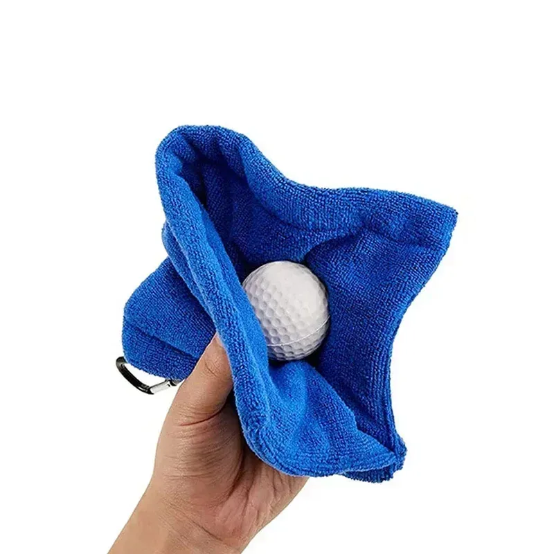 Serviette de golf sous plusieurs angles