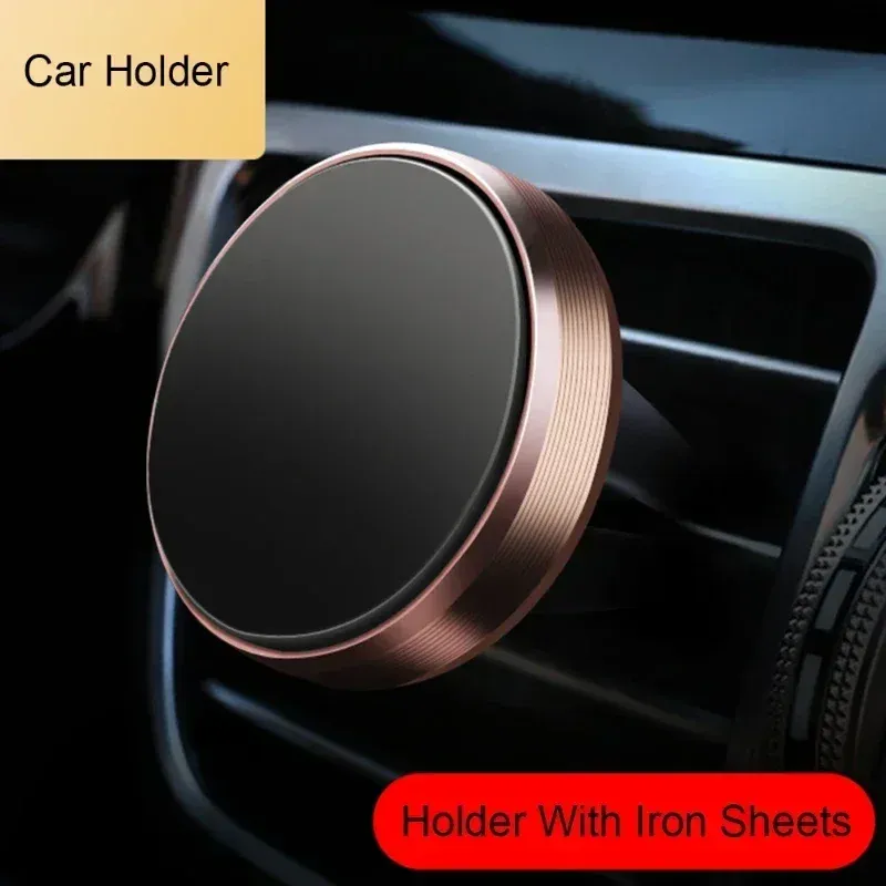 Support magnétique de téléphone pour voiture à fixer sur grille d'aération 4