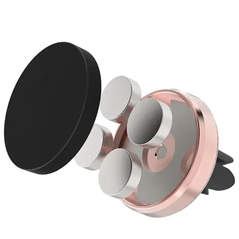 Support magnétique de téléphone pour voiture à fixer sur grille d'aération 6