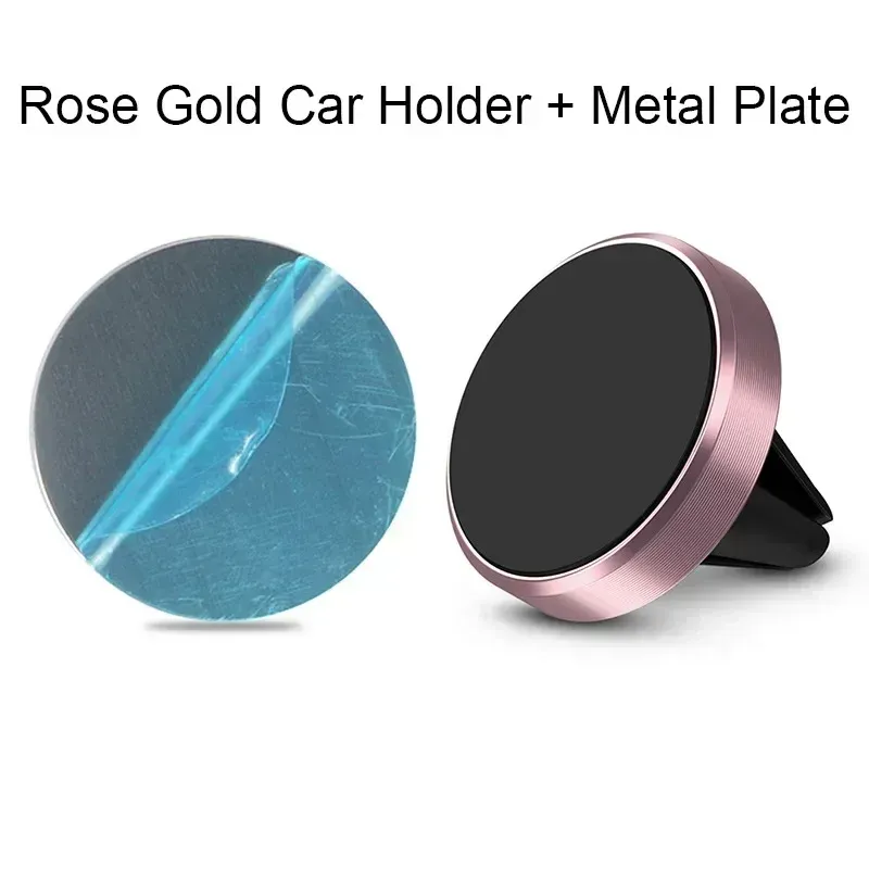 Support magnétique de téléphone pour voiture à fixer sur grille d'aération 10