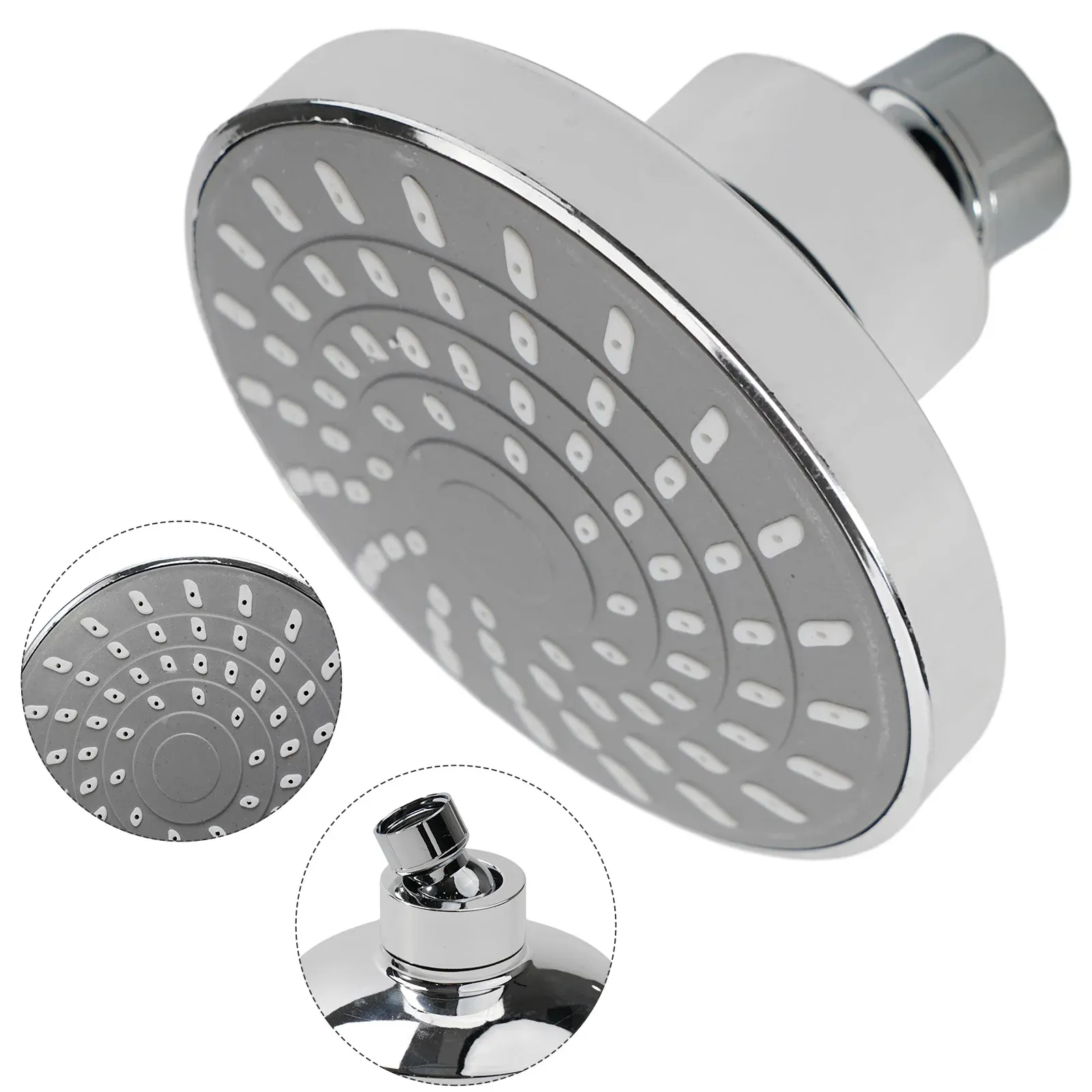 Pommeau de douche pluie réglable, ambiance salle de bain